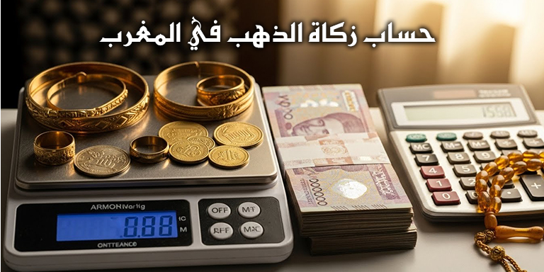 نصاب زكاة الذهب في المغرب - طريقة الحساب ومقدار المبلغ بالدرهم