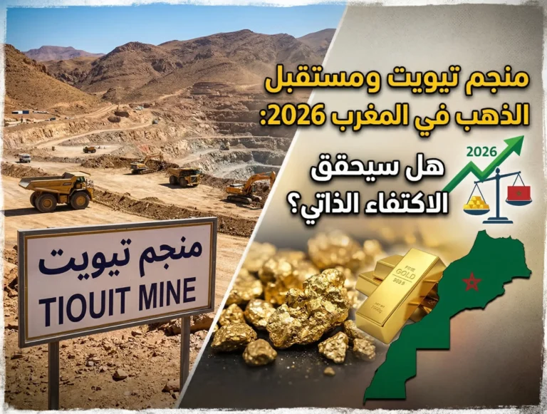 منجم تيويت ومستقبل الذهب في المغرب 2026 هل سيحقق الاكتفاء الذاتي؟